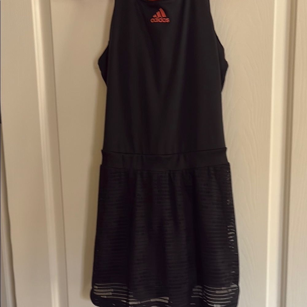 Adidas Black Sleeveless Halter Sundress